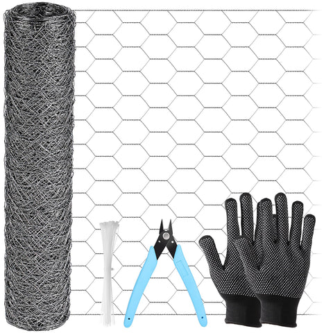 ROADPLUM chicken wire mesh 157in roll ready for versatile garden fencing and DIY