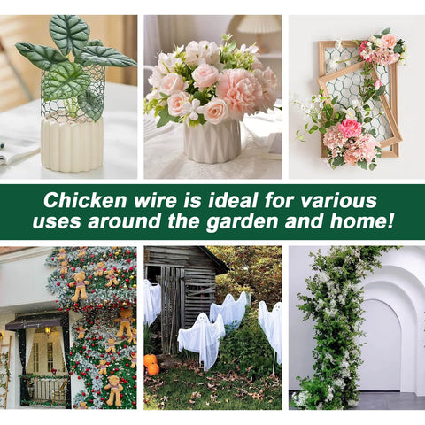 ROADPLUM garden protection netting for plant covers and decorative frames.