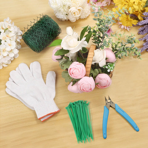 ROADPLUM ready-to-use kit with scissors and ties speeds up projects.