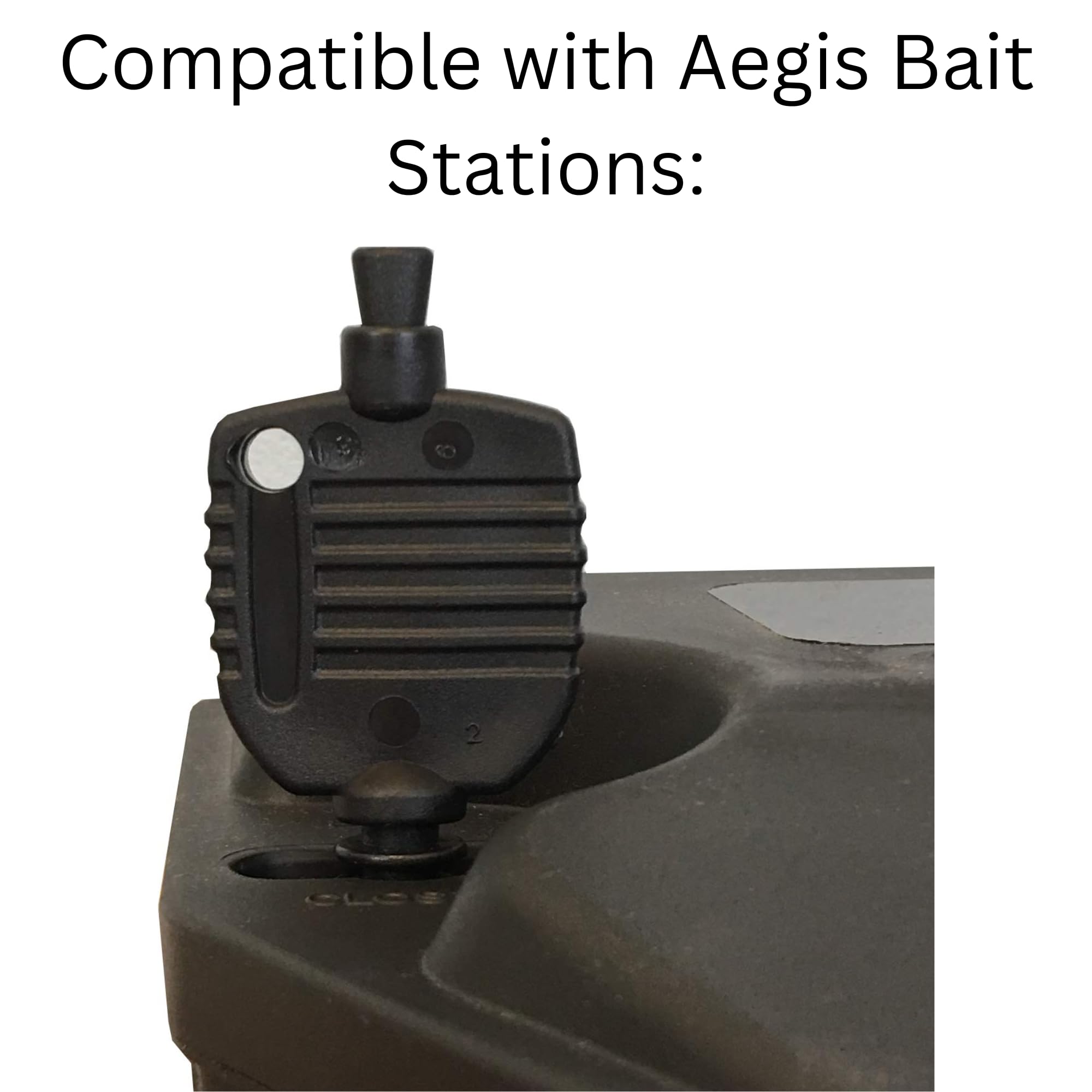 Robby's Cloud Aegis RP compatibility key with secure fit for Aegis bait stations.