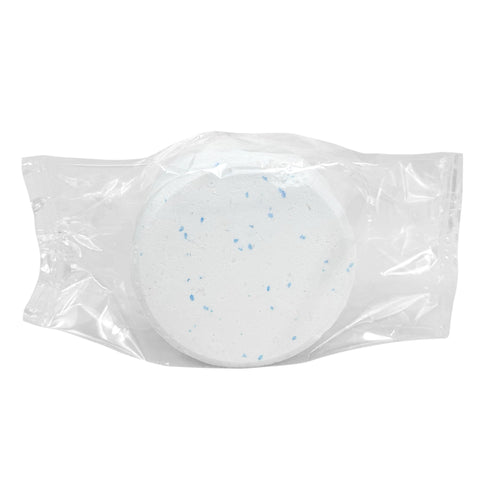 Robelle 3-inch chlorine tablets for steady, slow-dissolving sanitization.