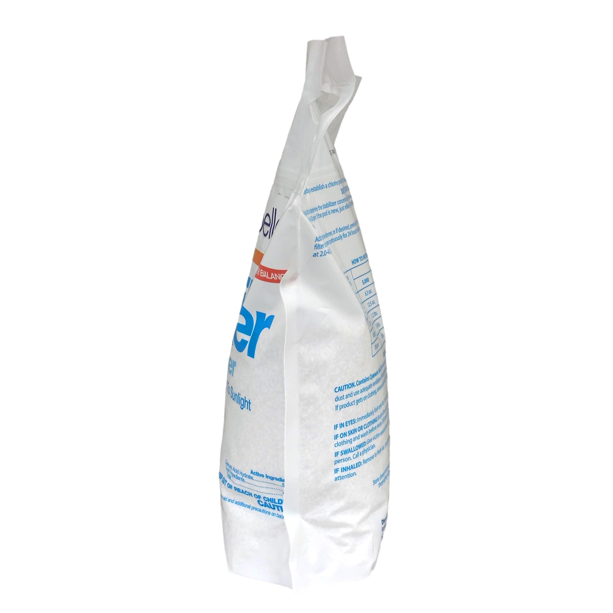 Robelle product slowly dispensed through skimmer for stable chlorine