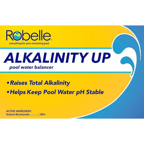 Robelle 25 lb bag being measured for even dosing in pool chemistry