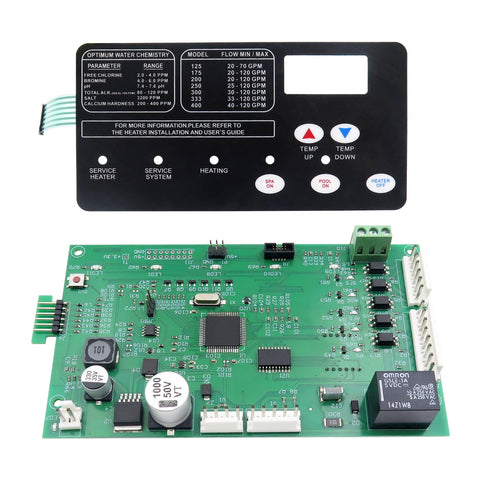 ROBOA 42002-0007S control board closeup, a compact replacement for MasterTemp heaters.