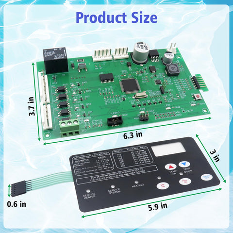 ROBOA control-board replacement outline demonstrates straightforward swap.