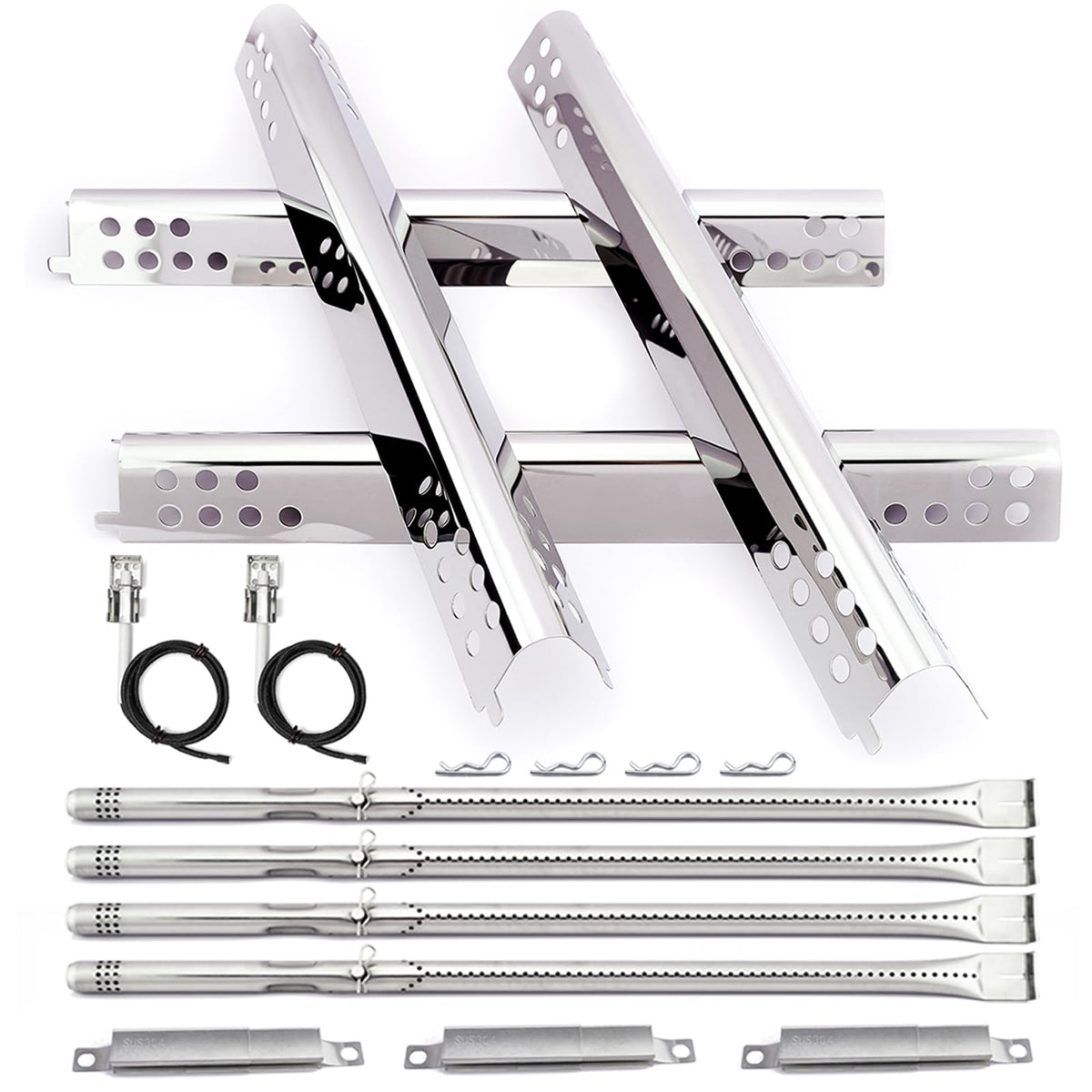 ROCFAN burner kit for Char-Broil 4-burner grills delivers reliable flame control.