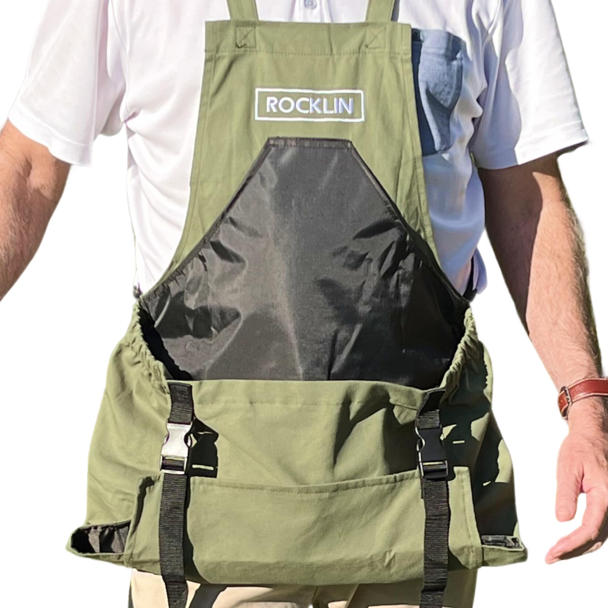 Rocklin Industry Gardening Apron with deep pouch for easy harvest