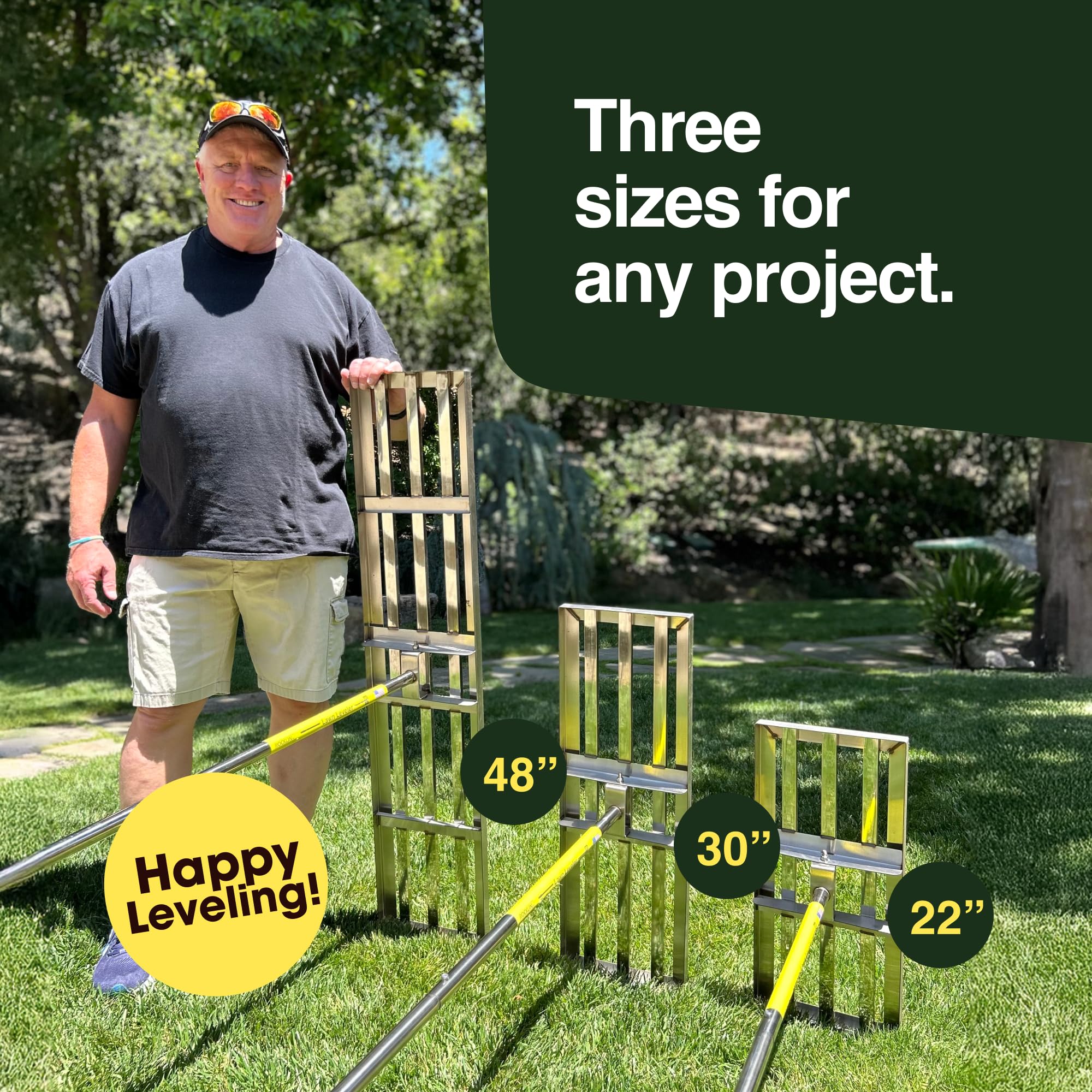 Rocklin Industry rake head offering wide, controllable contact for lawn projects