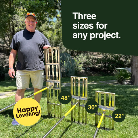 Rocklin Industry rake head offering wide, controllable contact for lawn projects