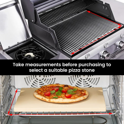 ROCKSHEAT pizza-crust-browning helps achieve crisp edges at home.