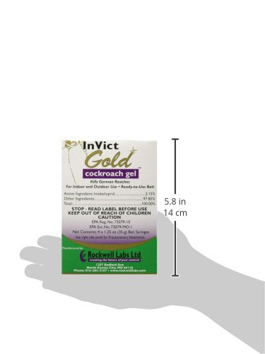 Rockwell Invict Gold four-tubes-pack for easy deployment.