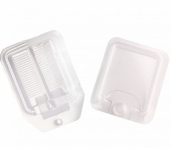 Rockwell Labs bait plate stations assembly view showing easy bait containment.