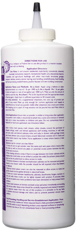 Rockwell Labs BorActin dust in use for surface application and pest control.
