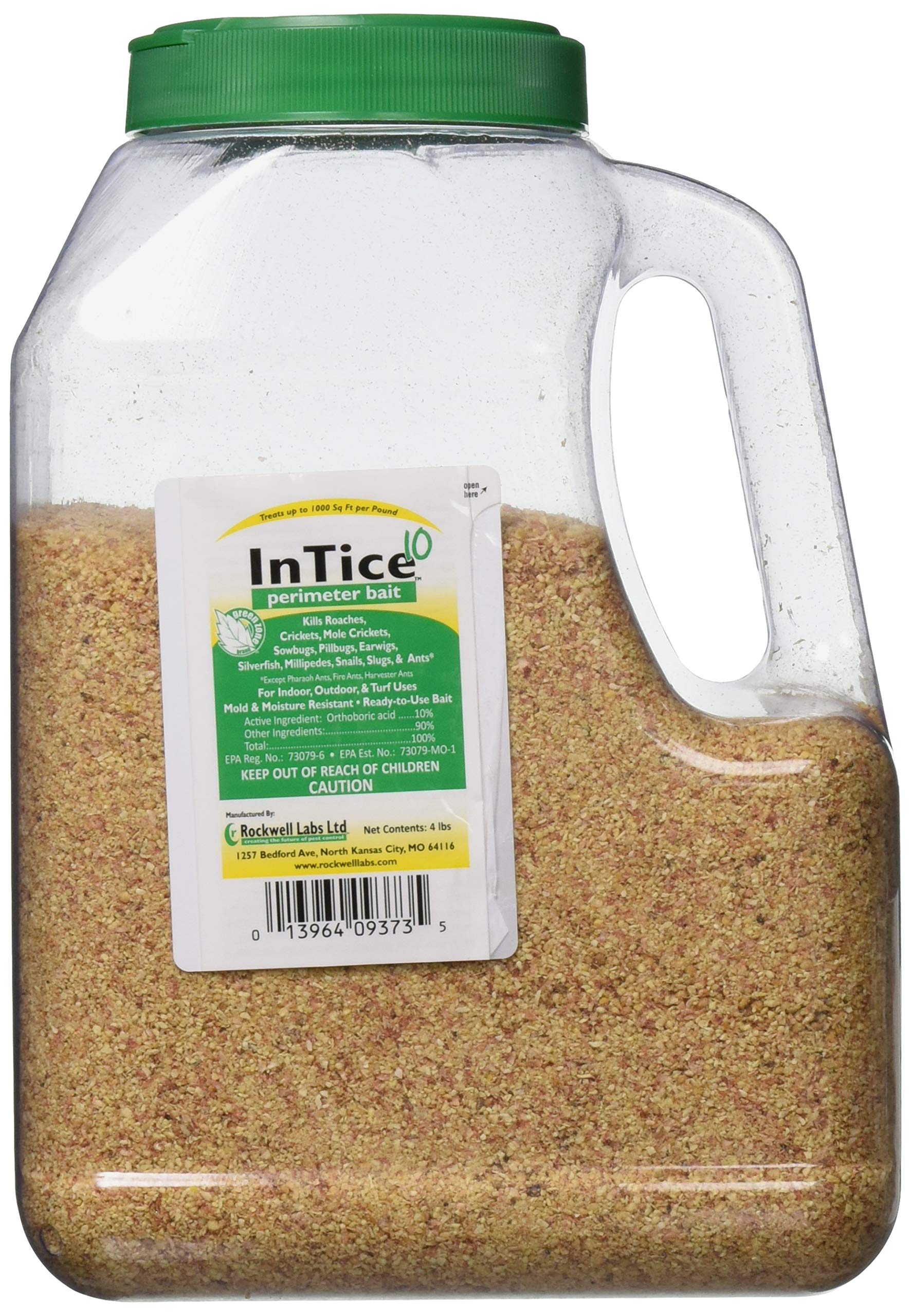 Rockwell Labs InTice 10 perimeter bait pack for reliable insect control around walls and entry points.