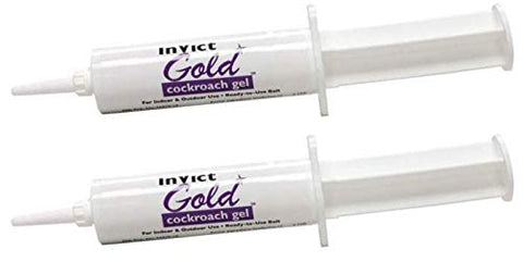 Rockwell Labs Invict Gold gel bait tubes for roach control in kitchens and labs