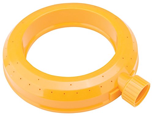 Rocky Mountain Goods plastic circle ring sprinkler delivering broad 30 feet coverage for lawns and gardens