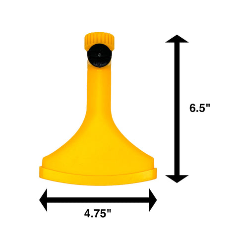 Rocky Mountain Radar foldable metal spike enables steady lawn watering.