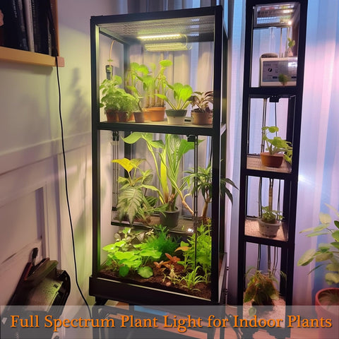 Rocoking Grow Light Panel compact four-panel design covering broader canopy