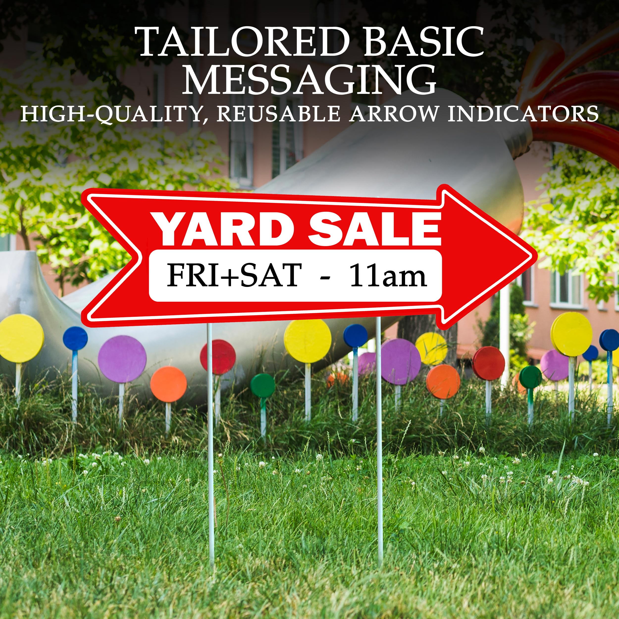 Rogue River Tactical easy-install yard stake simplifies setup in minutes