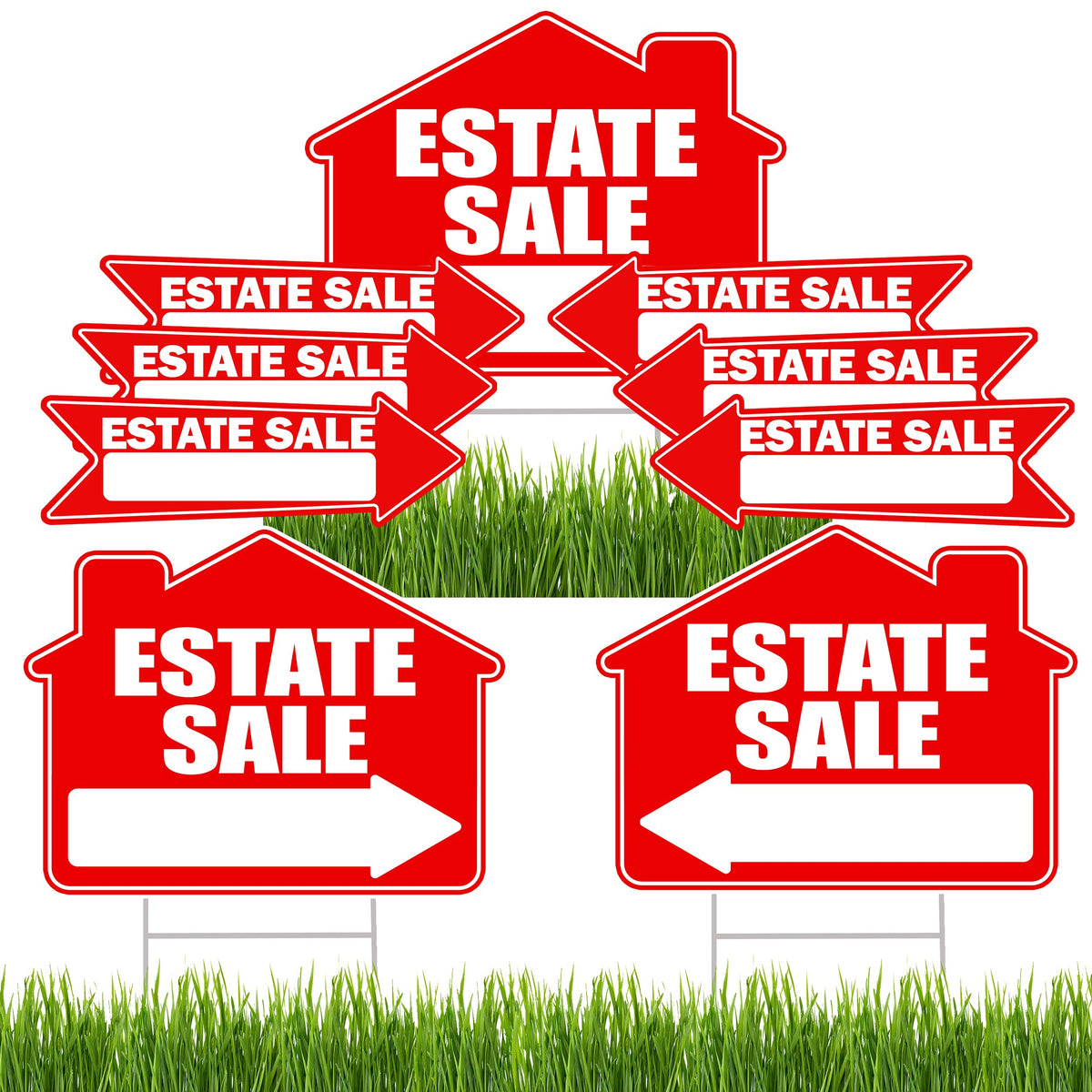 Rogue River Tactical estate sign 17x13 front view with high visibility