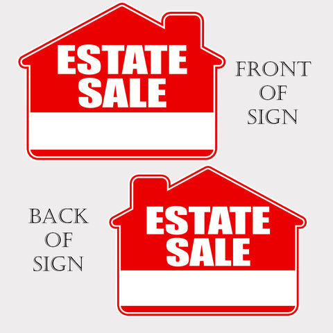 Rogue River Tactical estate sign 17x13 double-sided for maximum exposure