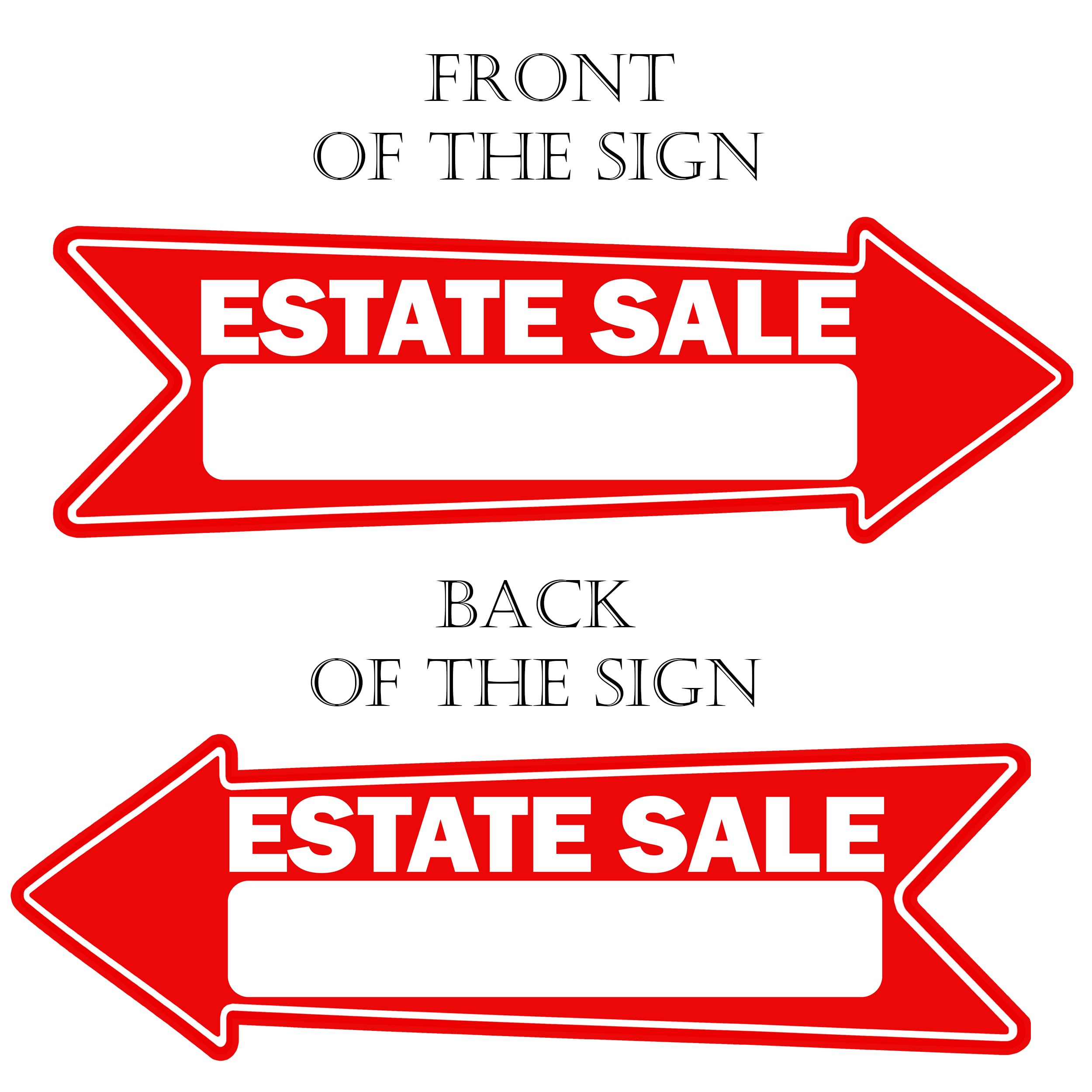 Rogue River Tactical estate sign in use on a lawn