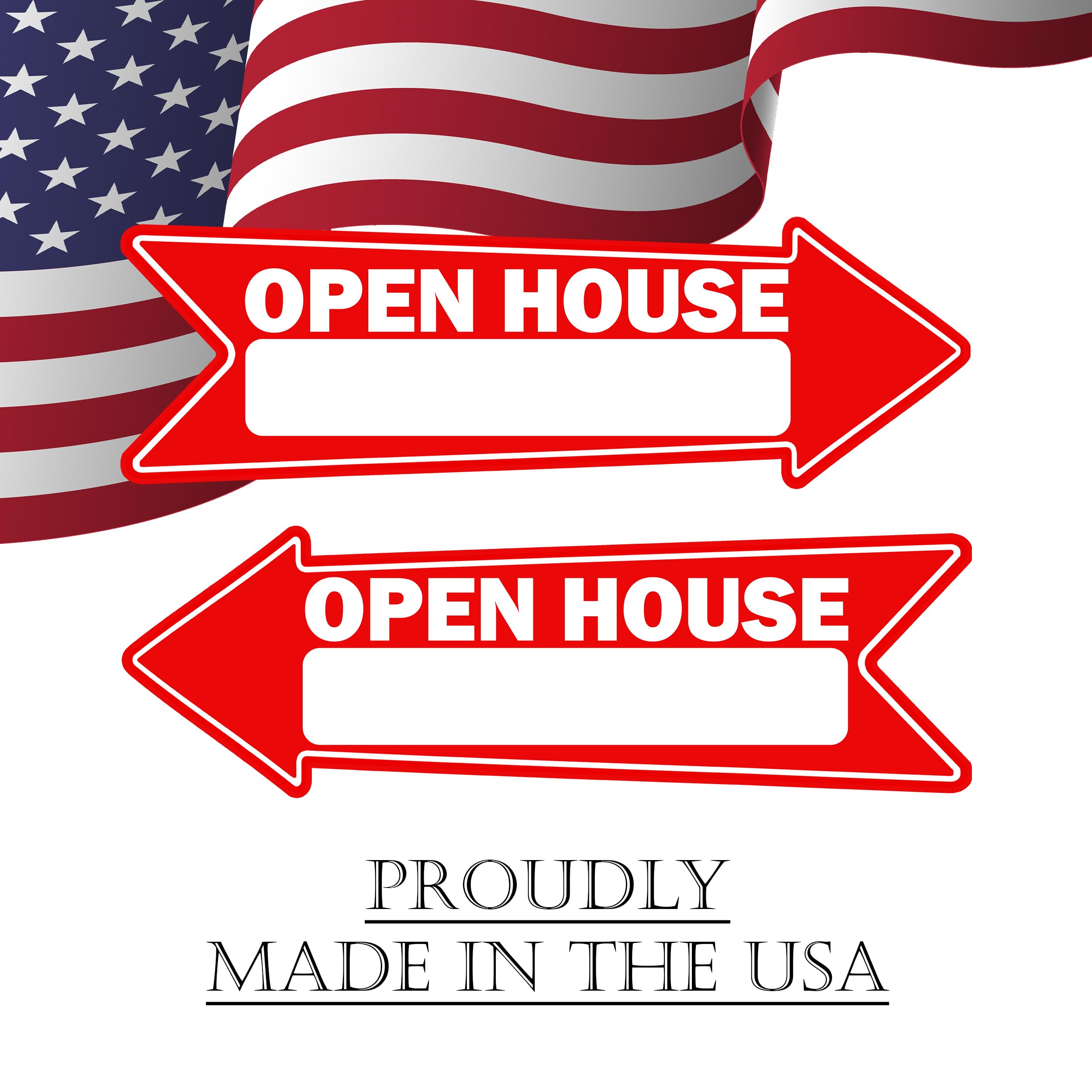Rogue River Tactical real estate sign ideal for open houses and sales events.