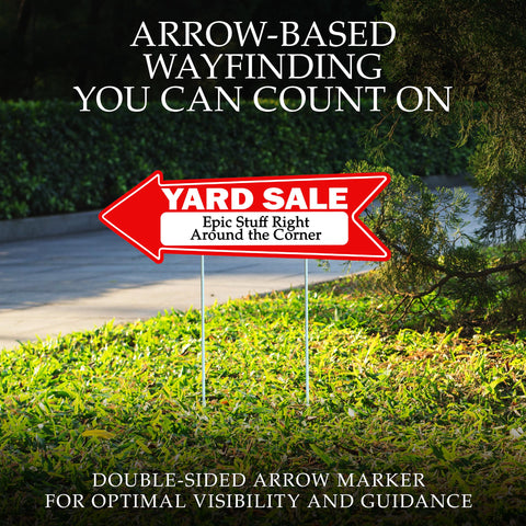 Rogue River Tactical two stakes per sign offer sturdy installation