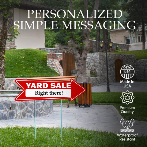 Rogue River Tactical yard stake per sign keeps signs steady on grass