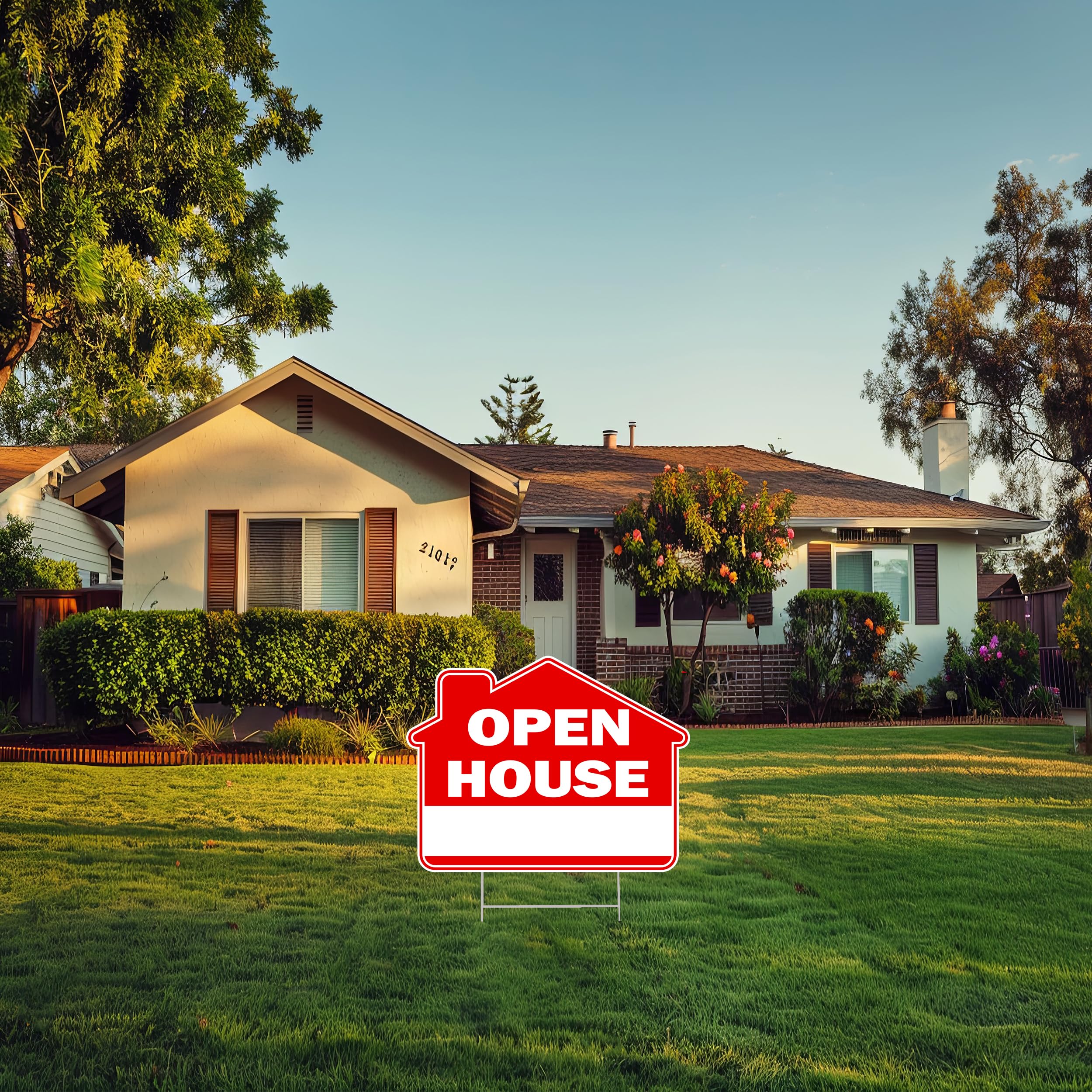Rogue River Tactical 17x13 yard sign offers high visibility for home sales.