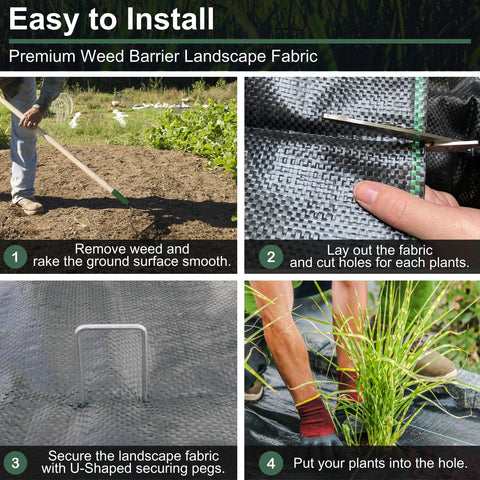Rohuis breathable geotextile fabric maintains soil moisture and drainage.