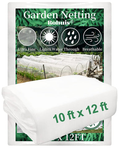 Rohuis Garden Mosquito Netting over patio keeps insects away from seating.