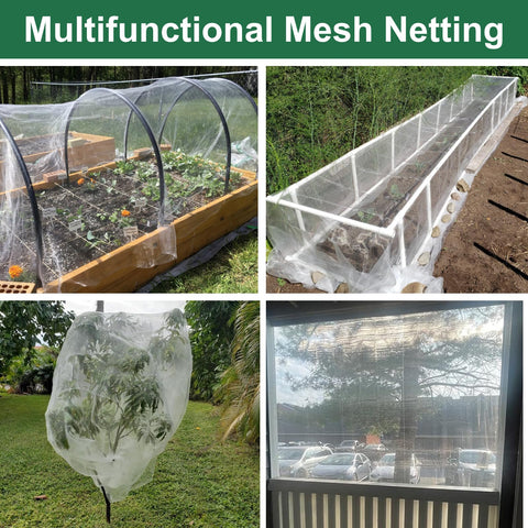 Rohuis netting protecting fruits and vegetables from birds and pests