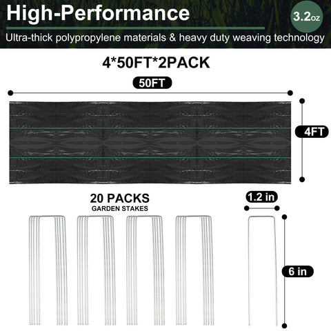 Rohuis U-shaped securing pegs keep the fabric securely in place.