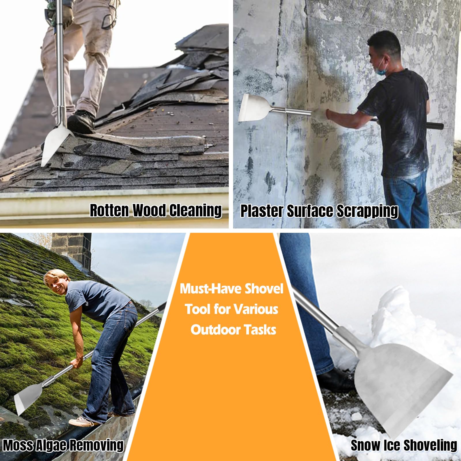 ROLKAR collapsible handle design enables compact storage after use.