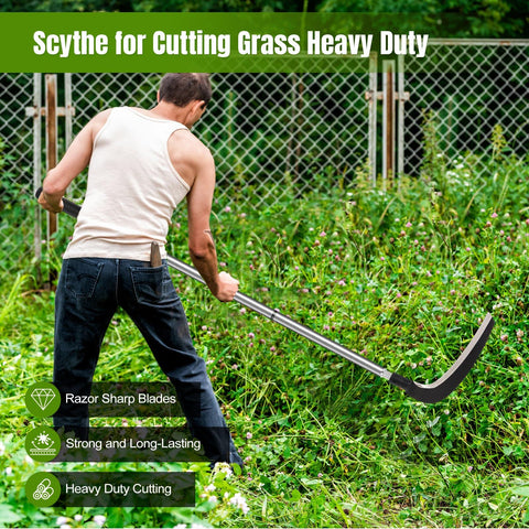 ROLKAR weeding sickle highlights versatile use for bushes, vines, and tall weeds