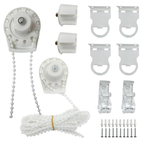 2 Set Roller Shade Accessory Set packaging shows quick repairs.
