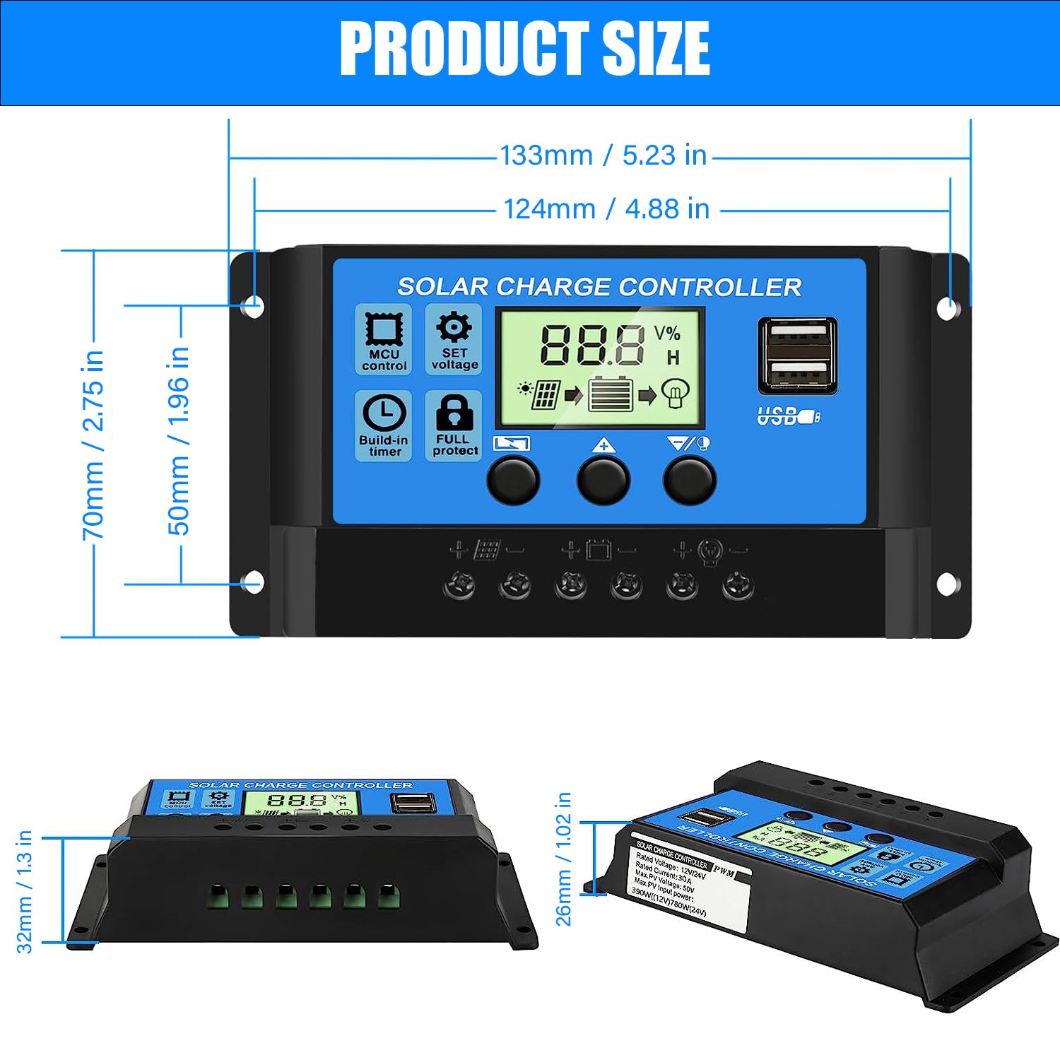 Rolokit quick install sequence connect battery, then panel, then load.
