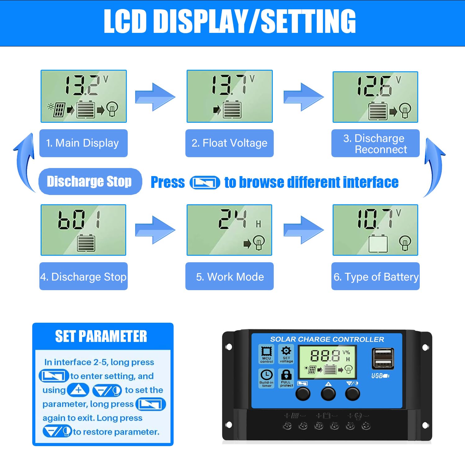 Rolokit lead-acid battery compatibility supports OPEN, AGM, GEL batteries.