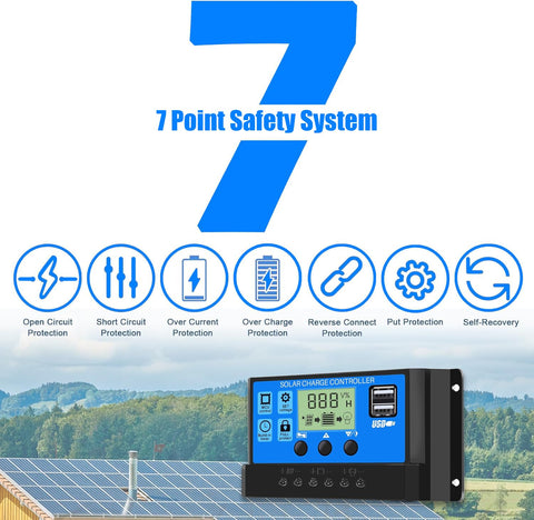 Rolokit built-in protections guard against over-discharge and short circuits.