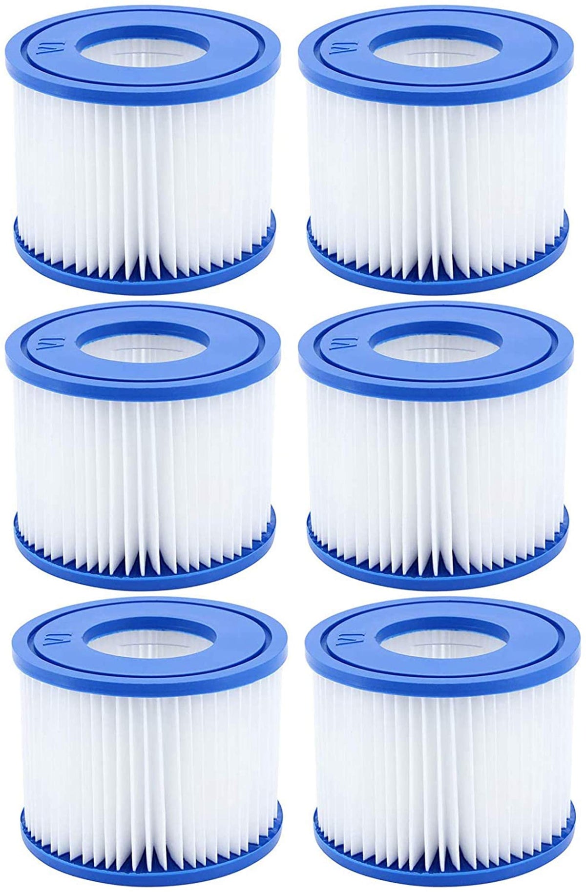 Roltoy Pool Filter VI cartridge ready for Lay-Z-Spa replacement, cleaner water.