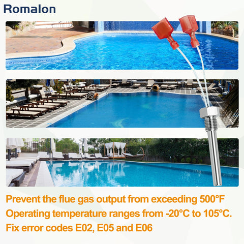 Romalon 42002-0024s stainless steel body resists rust and wear.