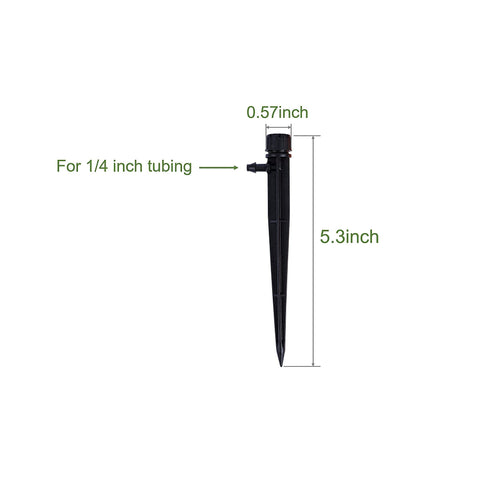 Romanend emitter features wide passages for steady flow across plants.