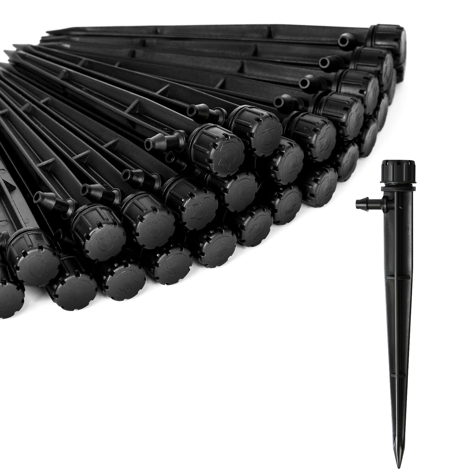Romanend 60-piece drip emitter with 360-degree coverage for efficient irrigation.