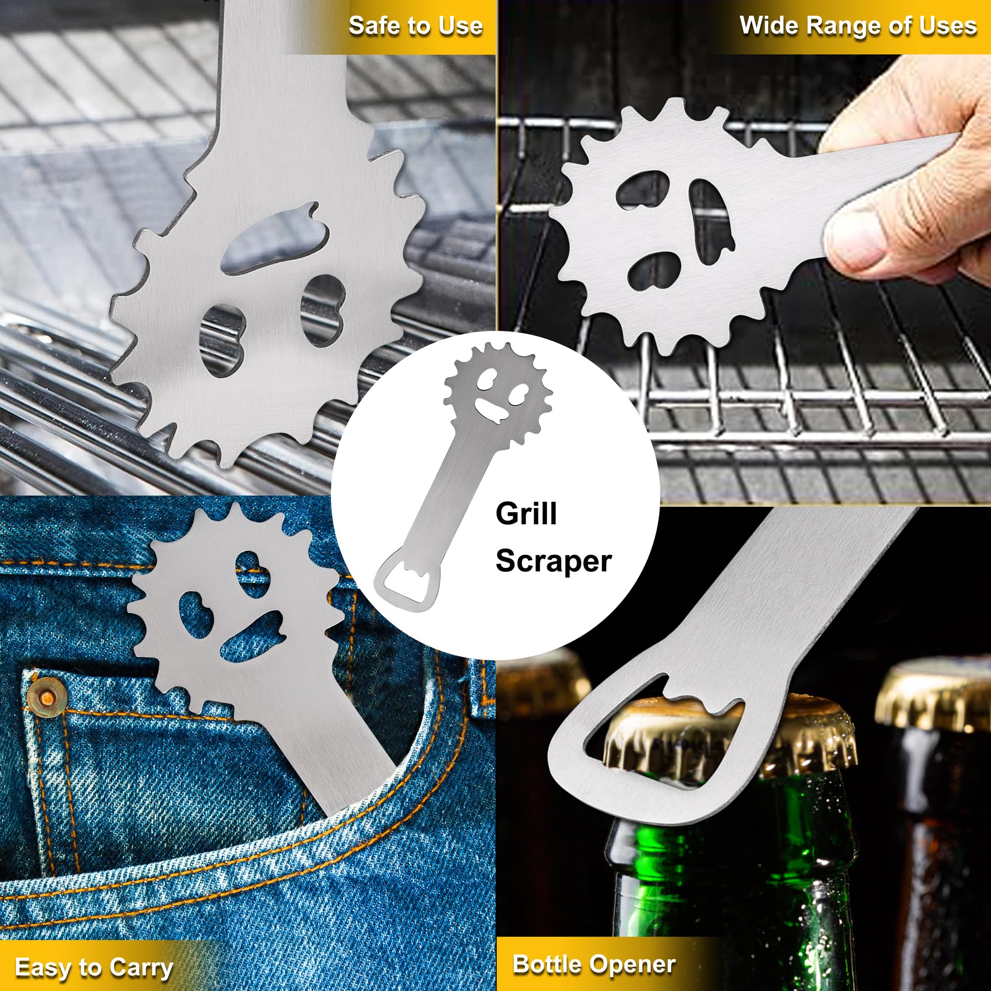 ROMANTICIST carrying bag and hooks for organized outdoor grilling setup