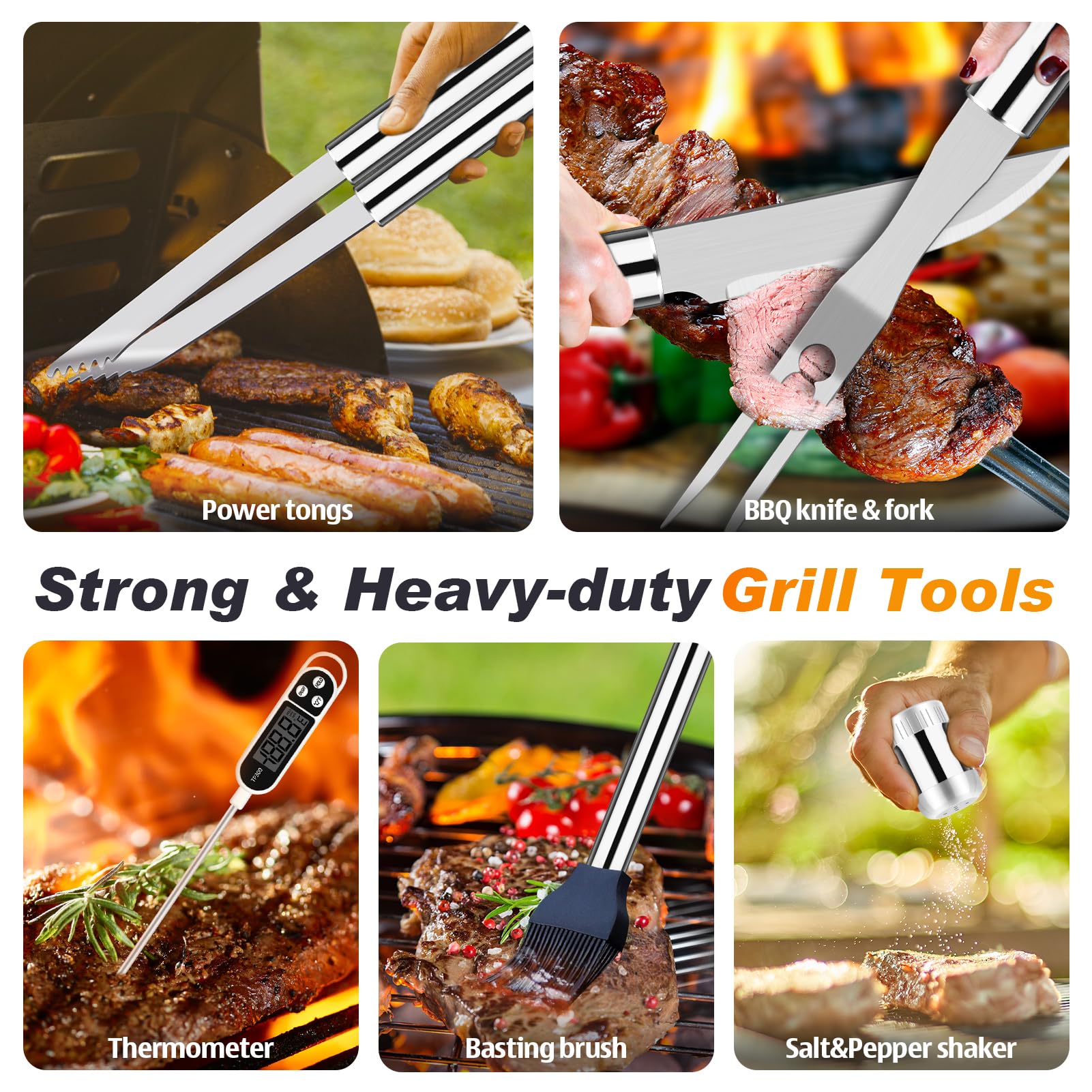 ROMANTICIST meat thermometer for accurate temperatures while grilling
