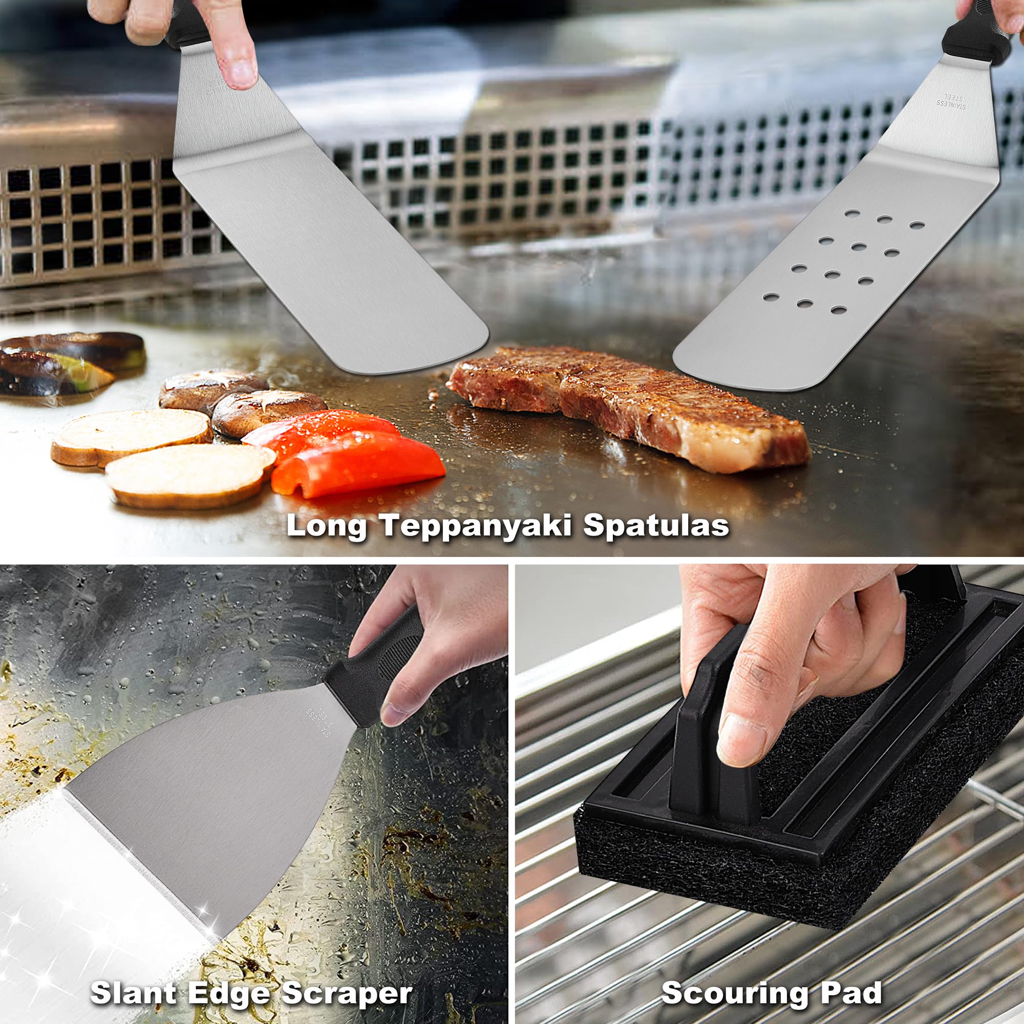 ROMANTICIST portable bag keeps all tools organized for grill adventures