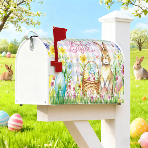 Romart Easter mailbox cover weather-resistant fabric withstands outdoor use