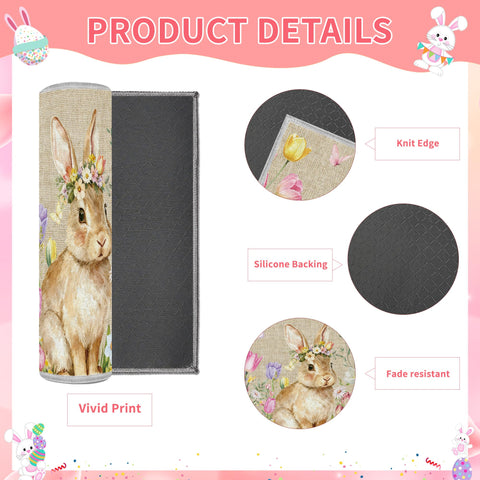 Romart Easter mat - easy-clean surface for quick seasonal maintenance