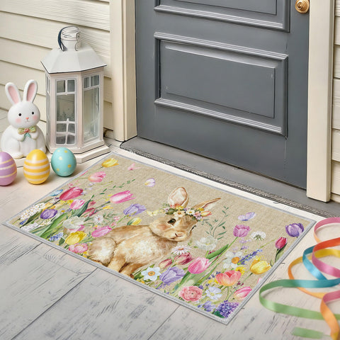 Romart front door doormat - spring decor adds cheerful curb appeal